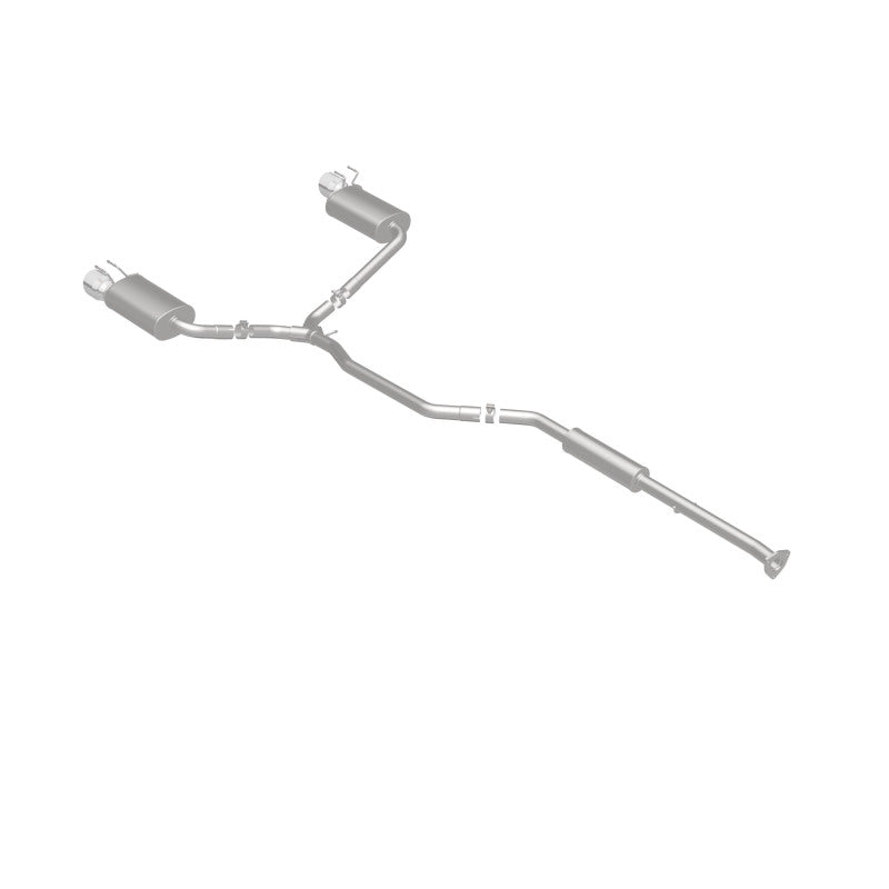 Sistema MagnaFlow C/B 2015 Honda Accord 3.5L V6 2.5in SS Doble división Trasera Pulida Punta 4.5