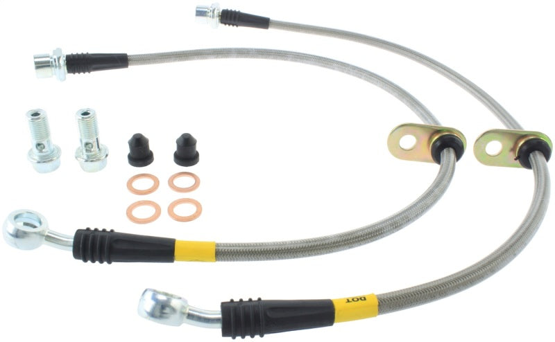 Líneas de freno delanteras de acero inoxidable StopTech 97-01 Toyota Camry