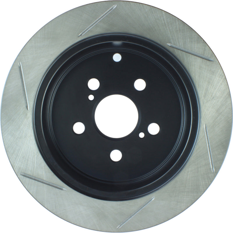 Rotor trasero izquierdo ranurado StopTech Power Slot 01-05 Toyota Celica GT-S/05-09 Scion tC