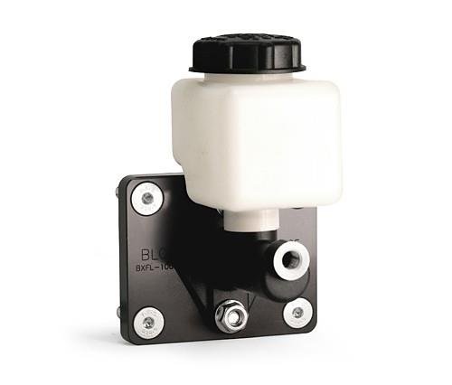 BLOX Racing Brake Booster Elimi - Plate - Silver - BattleBorn SpeedShop