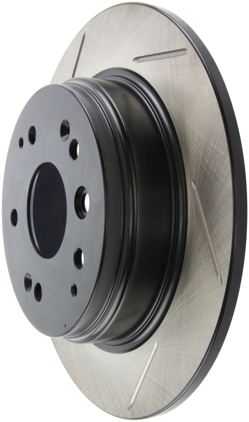 Rotor trasero derecho con ranuras StopTech Power Slot para Acura TL/TL-S 04-08 / Honda Element 03-09