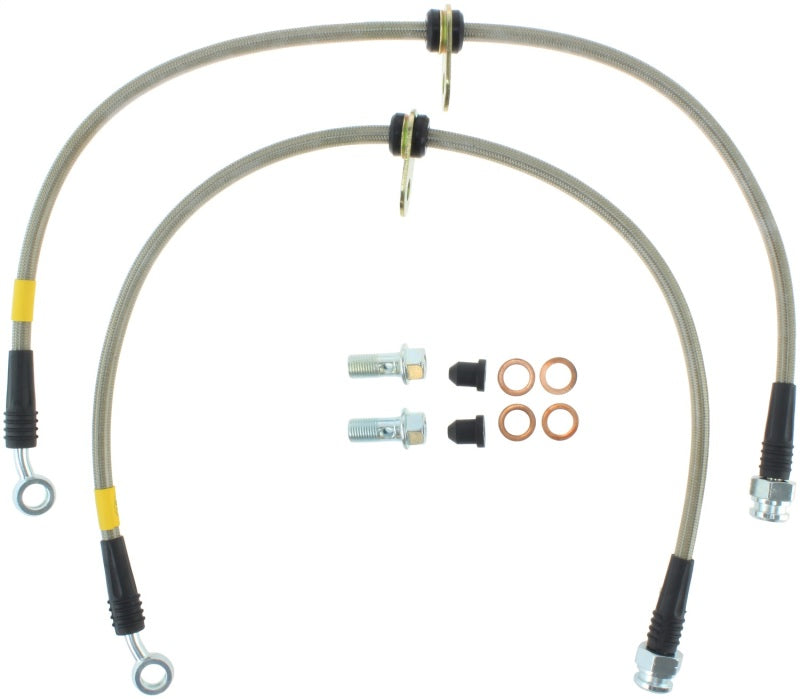 Kit de línea de freno delantera de acero inoxidable para Honda Civic 02-05 de StopTech