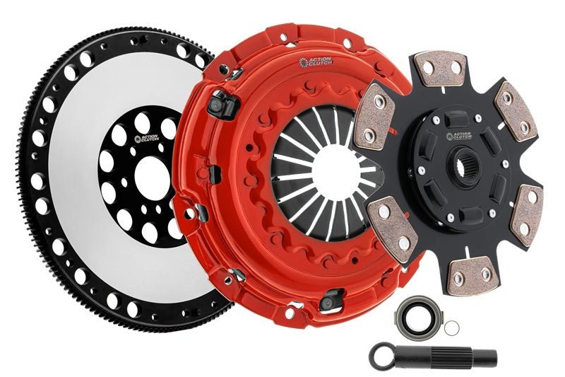 Action Clutch 12 - 15 Honda Civic Si 2.4L (K24Z7) Stage 3 Clutch Kit (1MS) w/Lightened Flywheel - BattleBorn SpeedShop