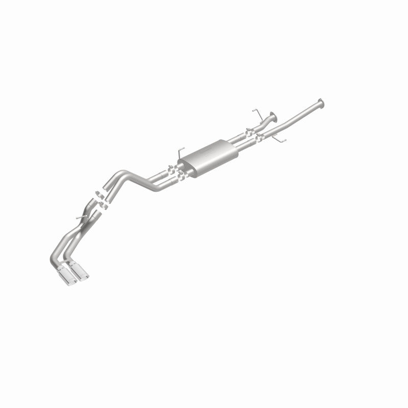 MagnaFlow 14 Toyota Tundra V8 4.6L/5.7L Acero inoxidable C/b Escape Doble paso del mismo lado. Neumático trasero