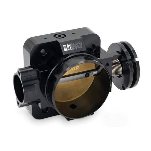 BLOX Racing Honda B/D/H/F Series Engines 76mm Black Billet Throttle Body V2 - BattleBorn SpeedShop