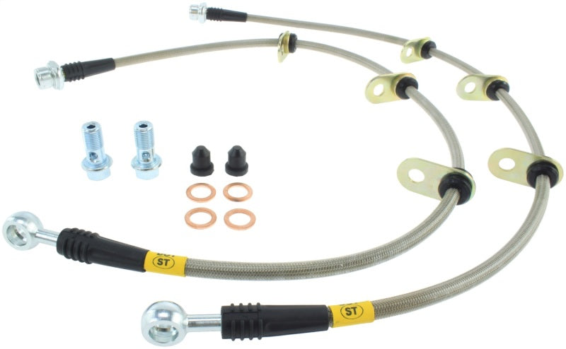 Líneas de freno traseras de acero inoxidable StopTech 08-12 Toyota Sequoia
