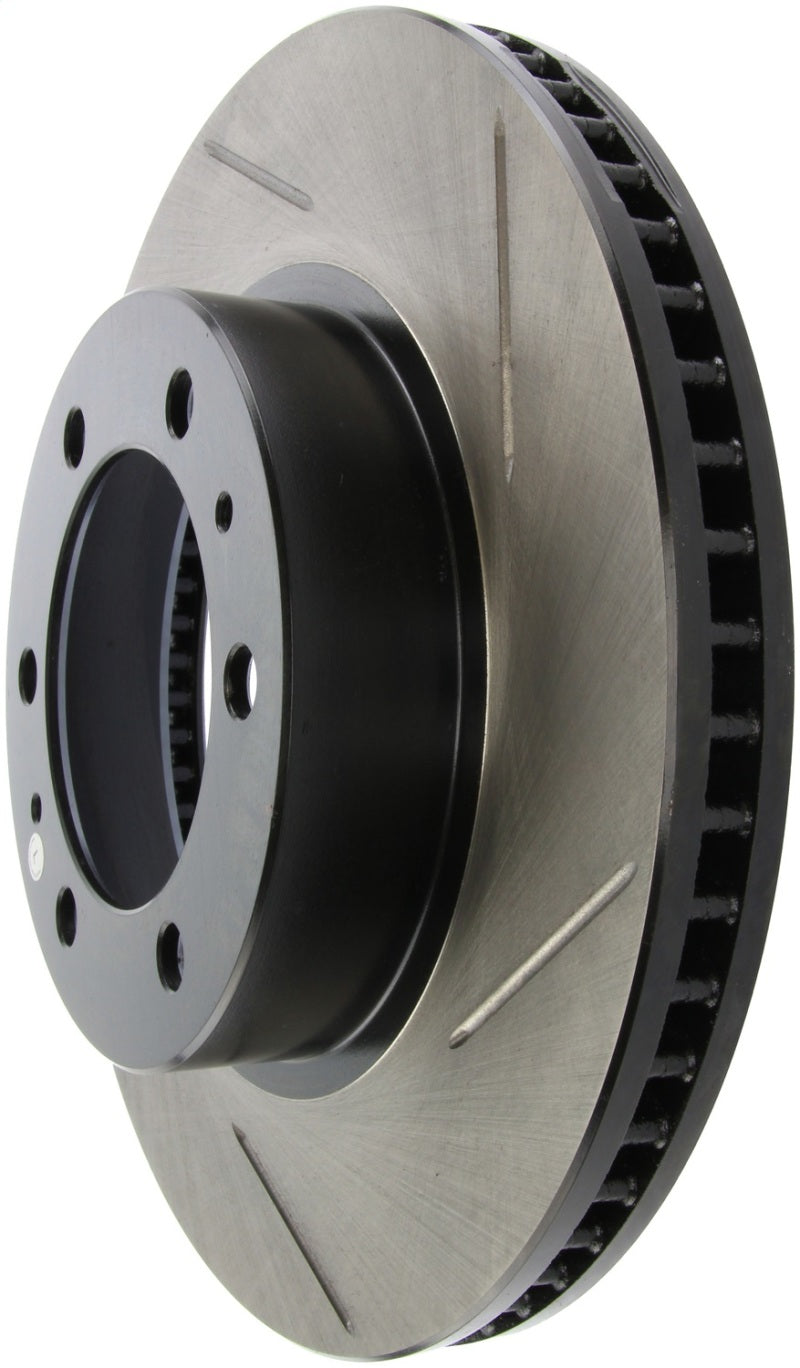 Rotor delantero izquierdo ranurado StopTech Power Slot para Toyota Tacoma 05-09/4 Runner 03-09