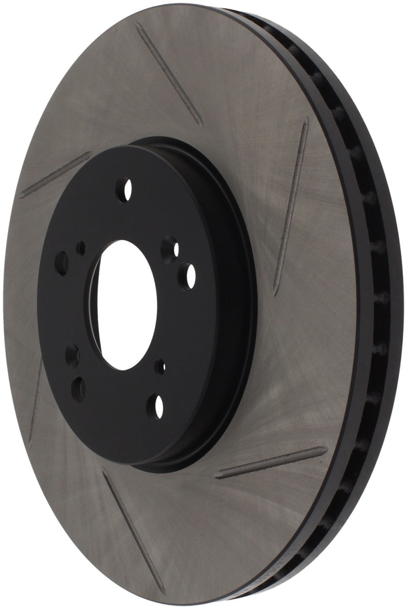 Rotor delantero izquierdo con ranuras StopTech Power Slot para Acura TL 99-08 (pinza estándar) / CL 01-03 / TSX 04-09