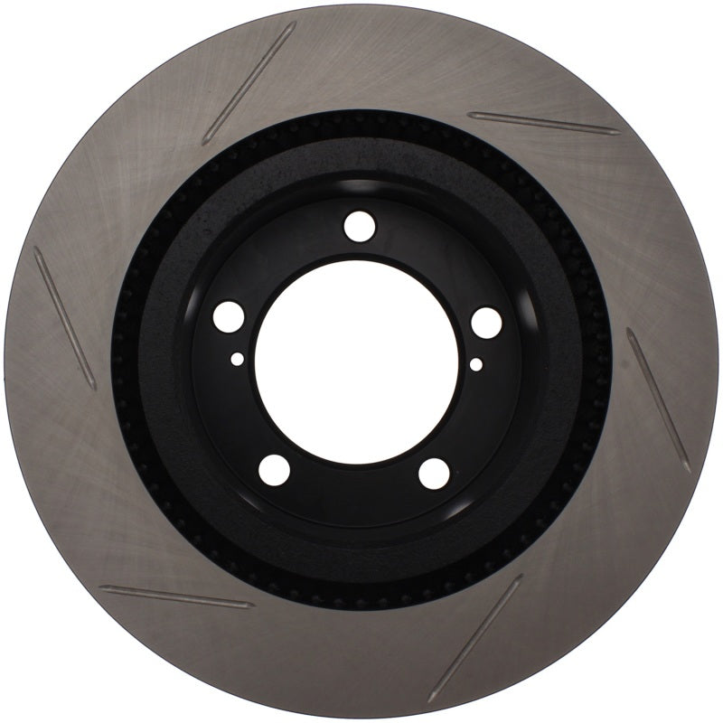 Rotor delantero izquierdo ranurado StopTech Power Slot para Toyota Sequoia 08-09 / Tundra 07-09