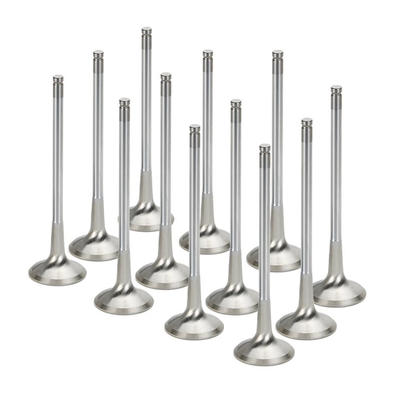 Supertech Nissan RB26 31.15x6.94x102.7mm +1.5mm Tip Incnl Exh Valve - Set of 12 (Req RET - NRB60 - TS - 2) - BattleBorn SpeedShop