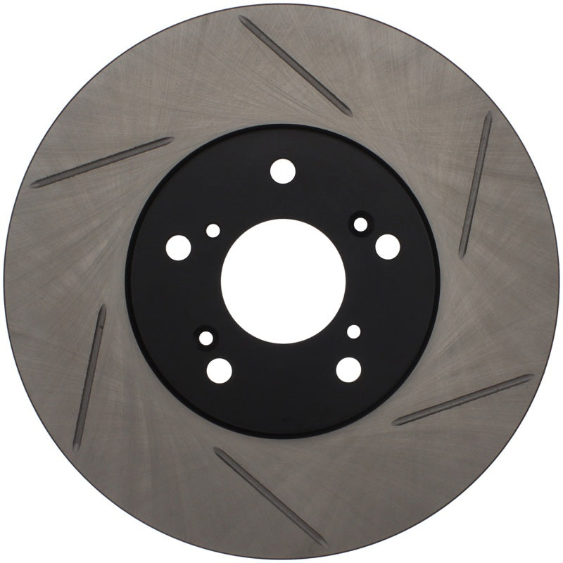 Rotor delantero izquierdo con ranuras StopTech Power Slot para Acura TL 99-08 (pinza estándar) / CL 01-03 / TSX 04-09