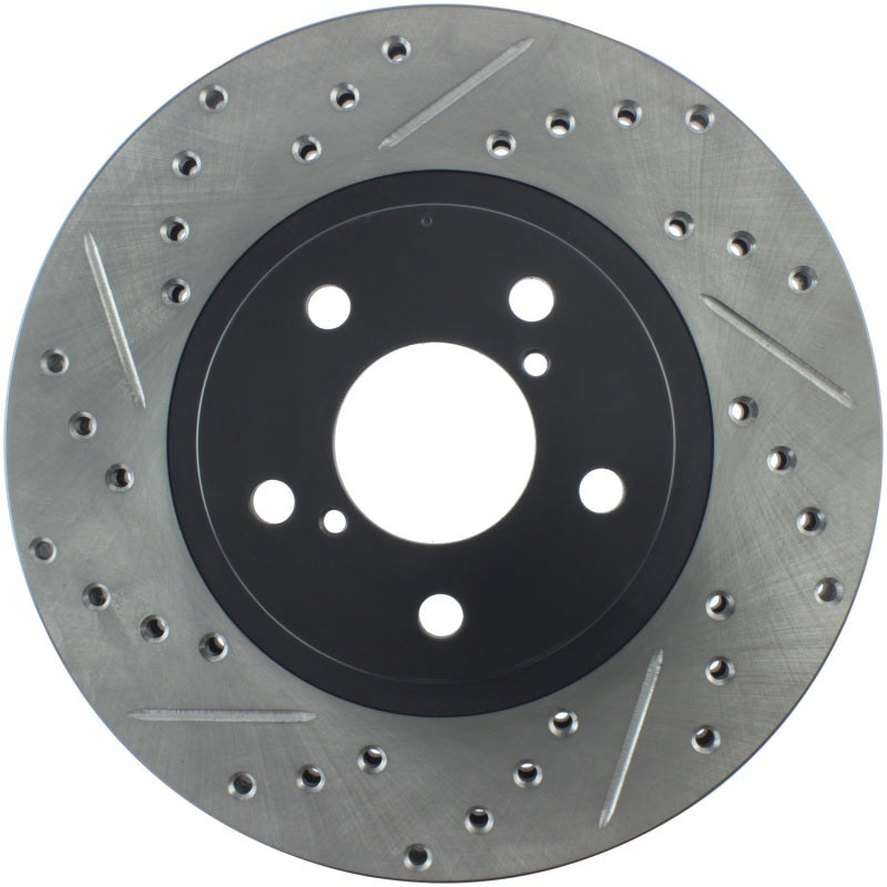 Rotor de freno deportivo ranurado y perforado StopTech