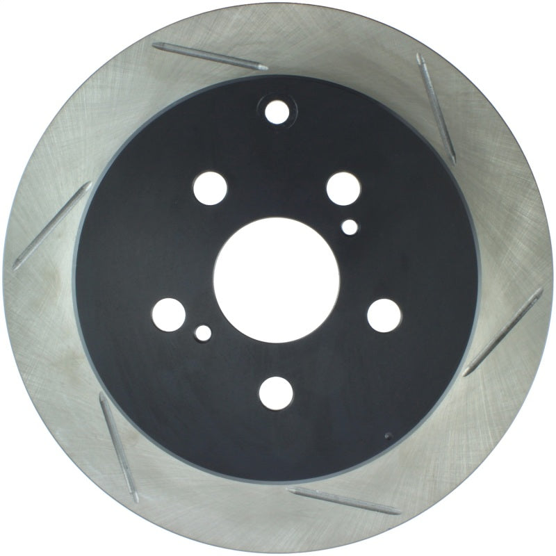 Rotor trasero izquierdo ranurado StopTech Power Slot 01-05 Toyota Celica GT-S/05-09 Scion tC