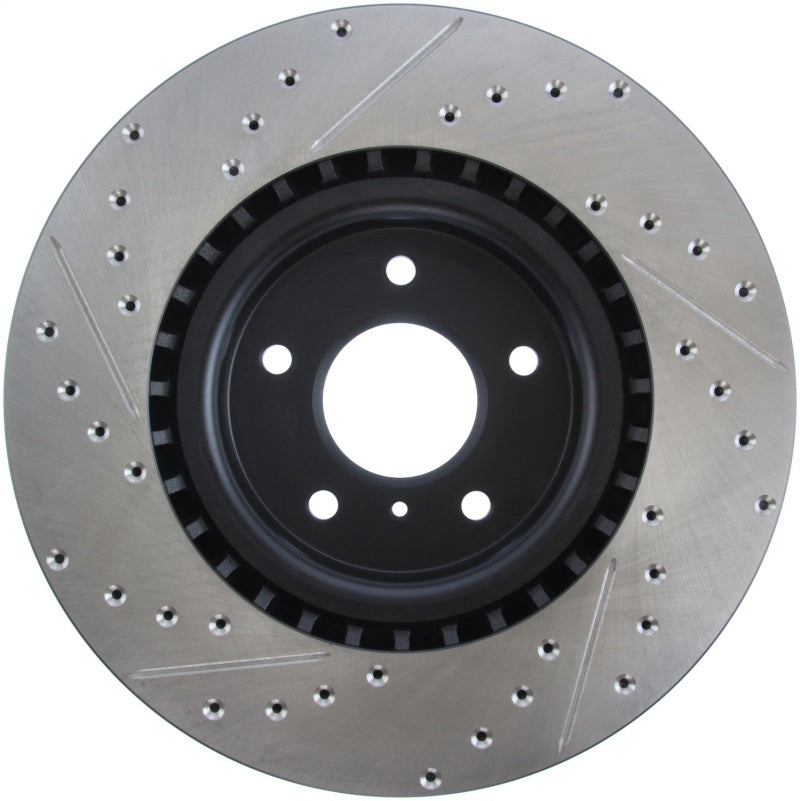 Rotor de freno deportivo ranurado y perforado StopTech