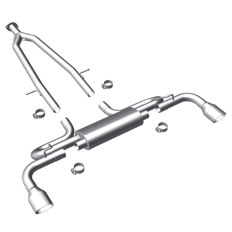 Sistema de escape de alto rendimiento MagnaFlow 02-08 Lexus SC430 L Stainless C/B SYS