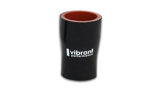 Vibrant 4 Ply Reducer Coupling 1in x 1.25in x 3in Long (BLACK) - BattleBorn SpeedShop