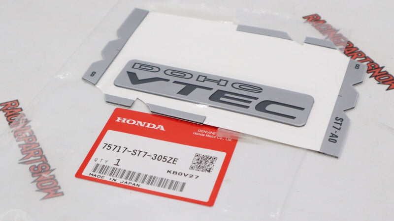 Nuevo emblema OEM 90-01 Acura Integra GSR Type R B18C1 B18C5 DC2 "DOHC VTEC"