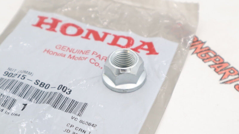 Tuerca autoblocante original de HONDA (12 mm) (remachable) (Sato Rashi)
