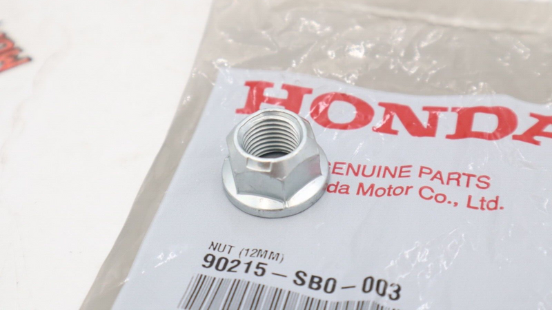 Tuerca autoblocante original de HONDA (12 mm) (remachable) (Sato Rashi)