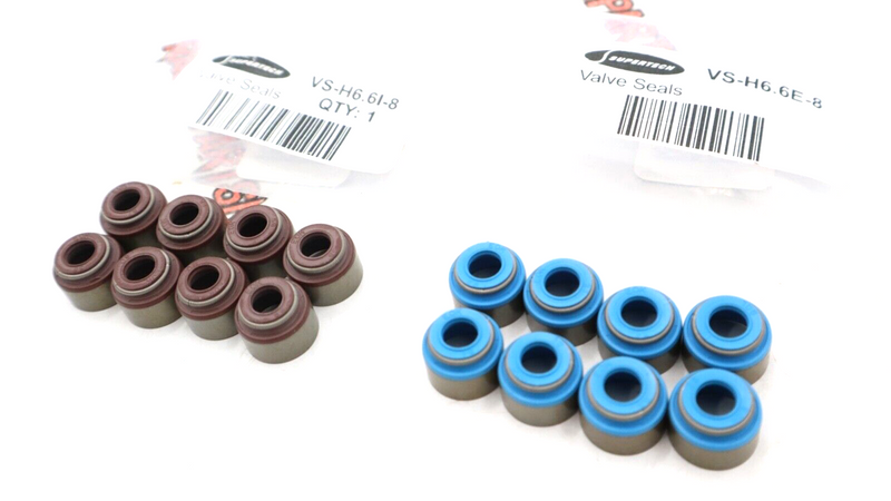 SUPERTECH VALVE STEM SEALS 16 PCS VITON B Series K Series D Series