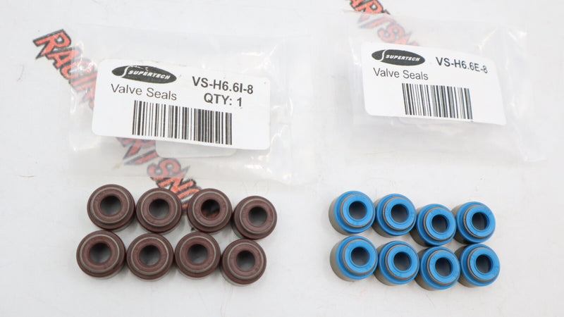 SUPERTECH VALVE STEM SEALS 16 PCS VITON B Series K Series D Series