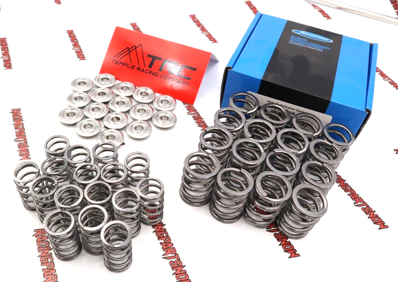 Supertech 100lb DRAG RACING Valve Springs & TRC Titanium Retainers B16 B18C KIT