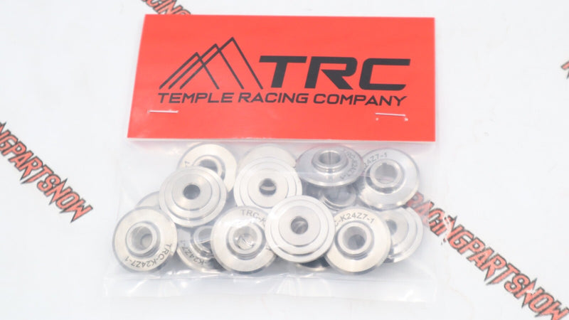 Retenedores de resorte de válvula de titanio Temple Racing Co. para Honda Acura K24Z7 12-15 TRC 