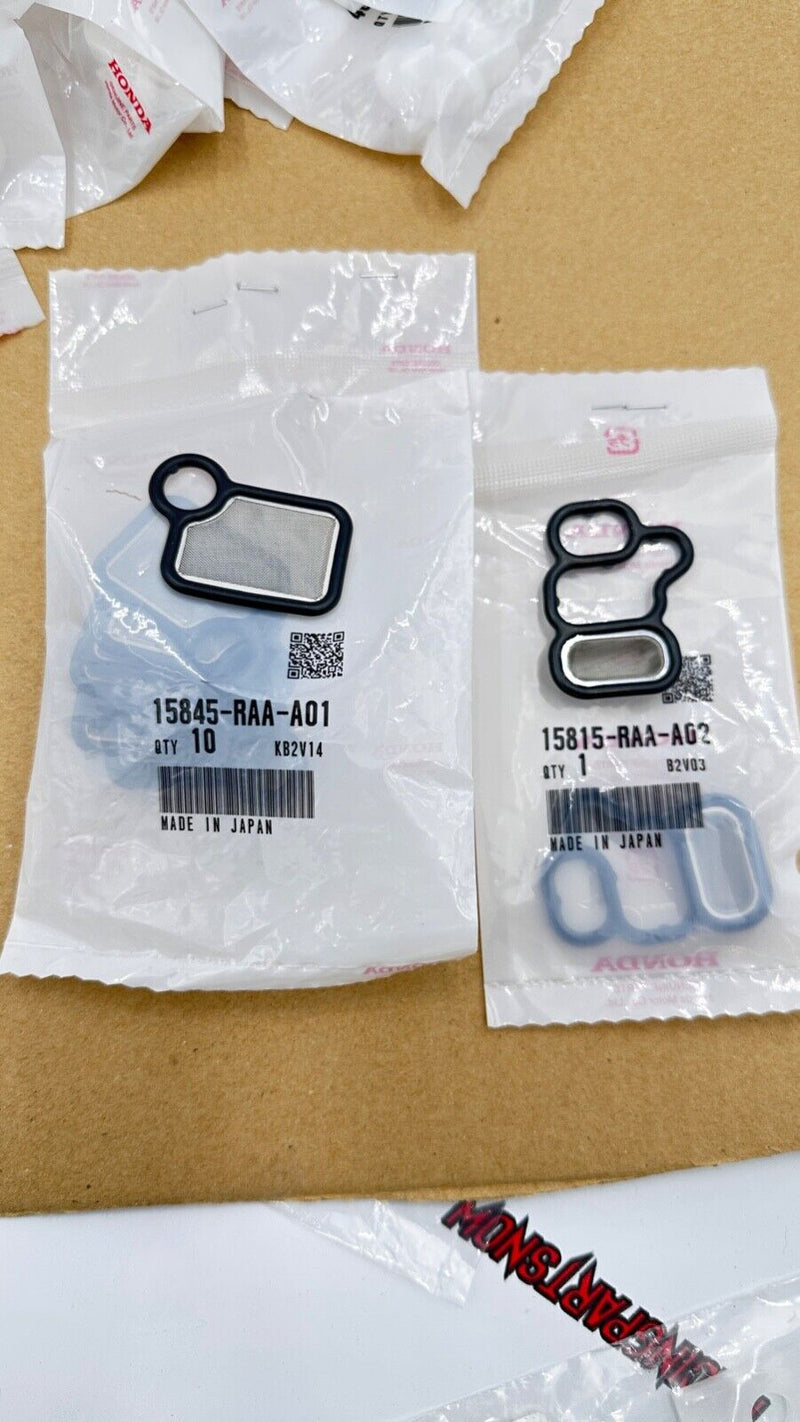 KIT DE JUNTAS DE VÁLVULA DE CARRETE K20 ORIGINAL PARA HONDA CIVIC SI ACURA RSX SERIE K I-VTEC