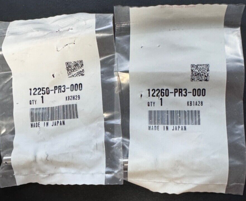 ORIGINAL OEM HONDA ACURA ADMISIÓN Y ESCAPE SERIE B VTEC JUEGO DE ORIFICIOS DE EJE DE BALANCINES 