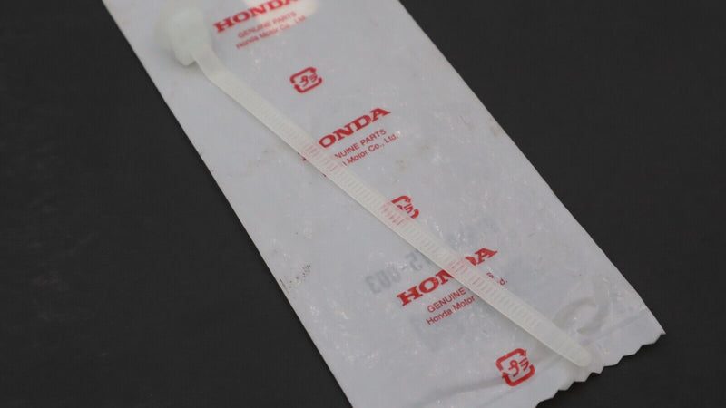 OEM Honda 91558-ST5-003 Banda de arnés con clip (135 mm) (orificio de 7 mm) (natural)