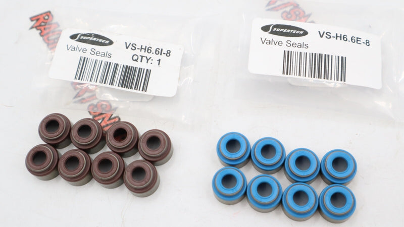 SUPERTECH VALVE STEM SEALS 16 PCS VITON B Series K Series D Series