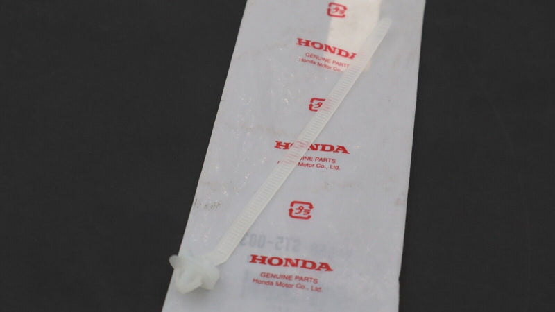 OEM Honda 91558-ST5-003 Banda de arnés con clip (135 mm) (orificio de 7 mm) (natural)