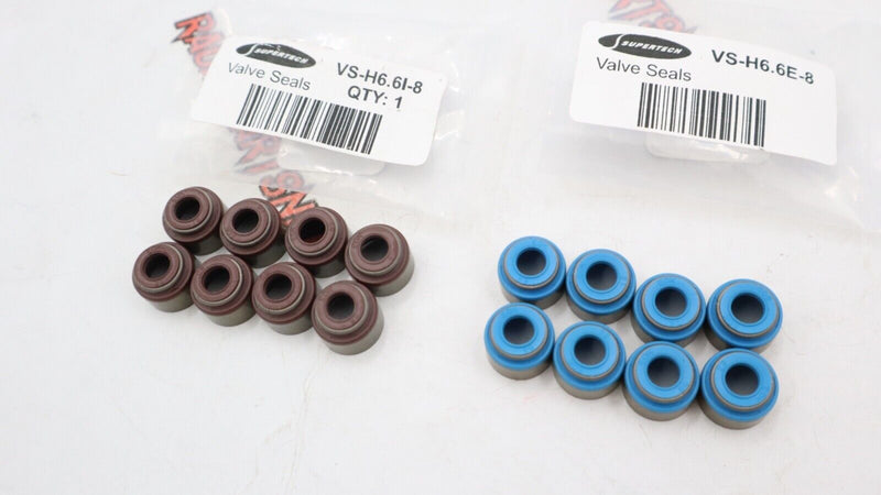 SUPERTECH VALVE STEM SEALS 16 PCS VITON B Series K Series D Series