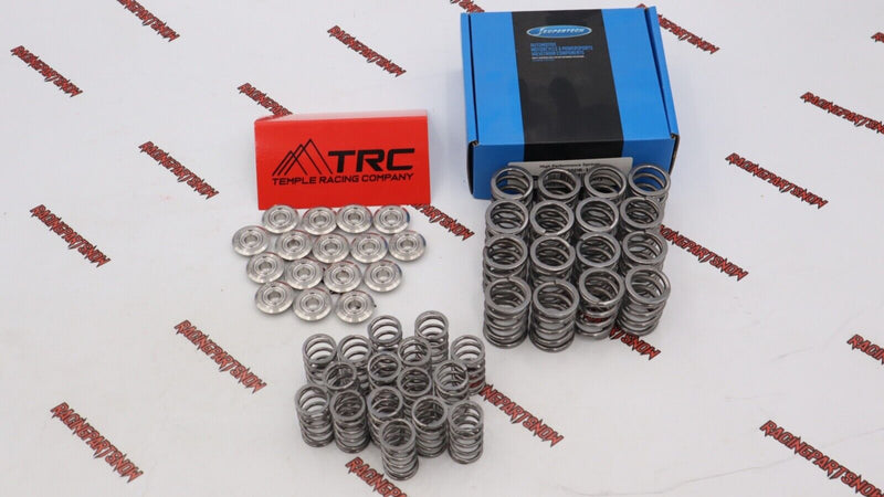 Supertech 100lb DRAG RACING Valve Springs & TRC Titanium Retainers B16 B18C KIT