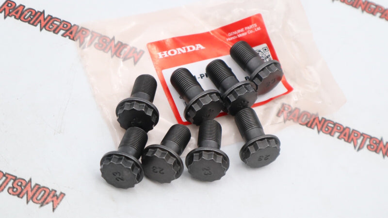 OEM HONDA Flywheel Bolts Set Of 8 Manual 5 speed B18C1 B18C5 B20 B16 B SERIES