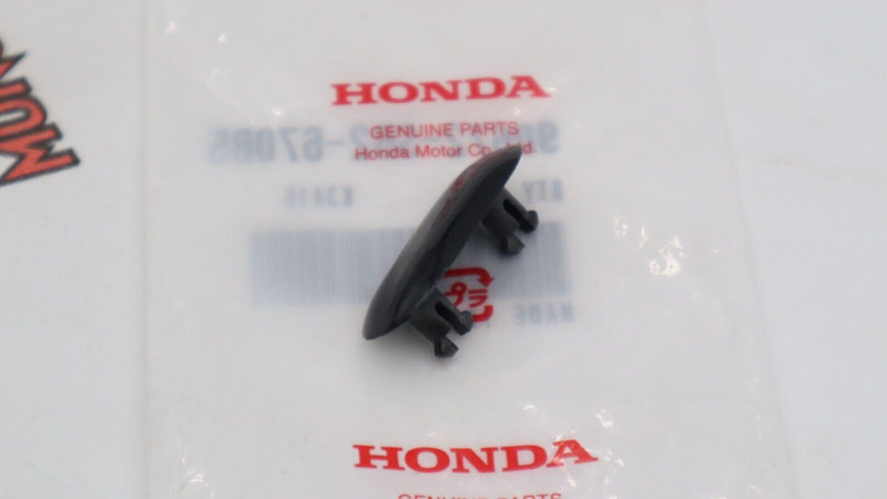 Tapa de la placa de matrícula de Honda, cubierta del parachoques, Starlight Flamenco Black Pearl - B