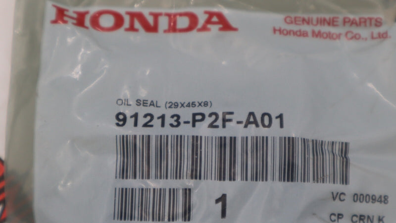 91213-P2F-A01 SELLO DE ÁRBOL DE LEVAS SOHC OEM HONDA SELLO DE LEVAS 84-05 CIVIC CRX DEL SOL