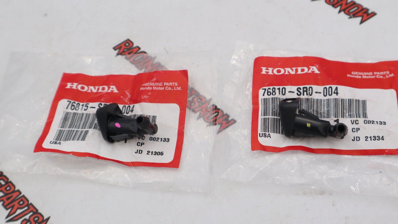 Juego de boquillas para lavaparabrisas de capó originales de Honda, modelos Civic CRX 1990-1997 y más