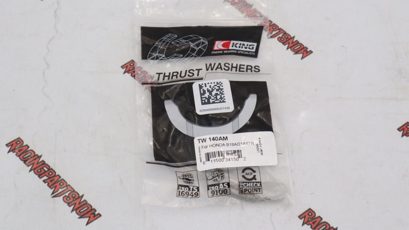 Arandelas de empuje King Bearings para motores Honda Acura B16 B18 B20 D15 D16 K20 K24