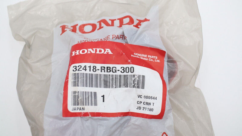 Cubierta de terminal de cable de batería Honda original, positiva, roja, OEM 32418-RBG-300, NUEVA