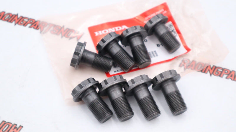 OEM HONDA Flywheel Bolts Set Of 8 Manual 5 speed B18C1 B18C5 B20 B16 B SERIES