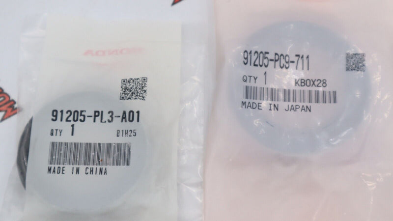 OEM HONDA 99-00 CIVIC SI TRANSMISSION AXLE SEALS B SERIES B16 B16A