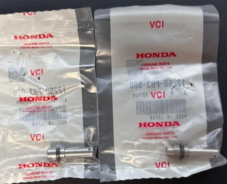 ORIGINAL OEM HONDA ACURA ADMISIÓN Y ESCAPE SERIE B VTEC JUEGO DE ORIFICIOS DE EJE DE BALANCINES 