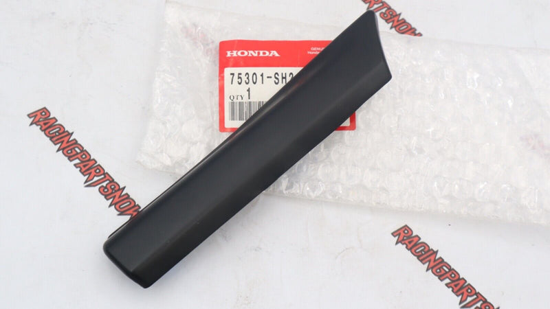 NUEVO protector de moldura de guardabarros delantero Honda OEM 90-91, lado del pasajero 75301-SH2-013 