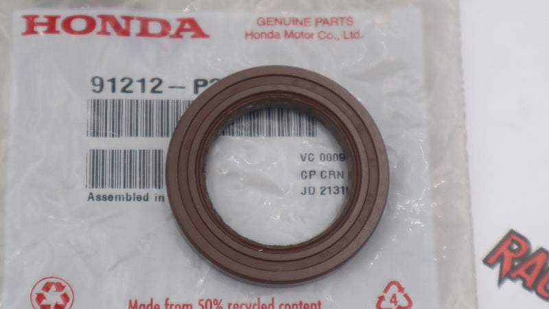 Sello de cigüeñal delantero de bomba de aceite P2F OEM Honda Civic Si EX CX DX EG6 D16Y8 D16Z6