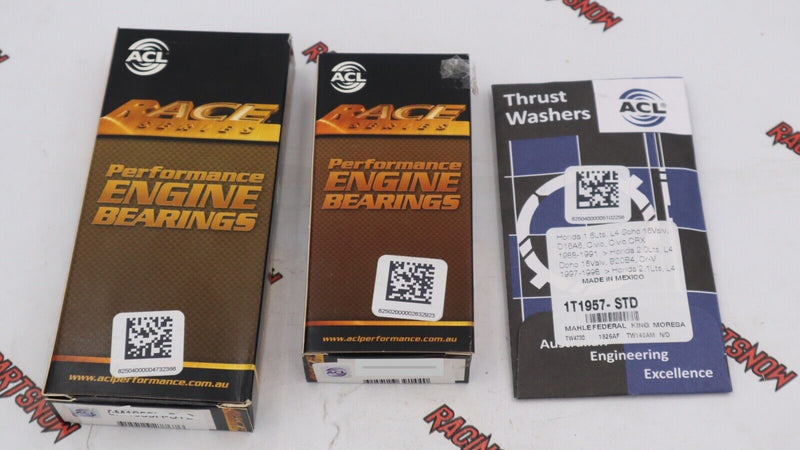 ACL Race Rod+Main Bearings+Thrust for Honda D16A1 D16Y5 D16Y7 D16Y8 D16Z6 STD