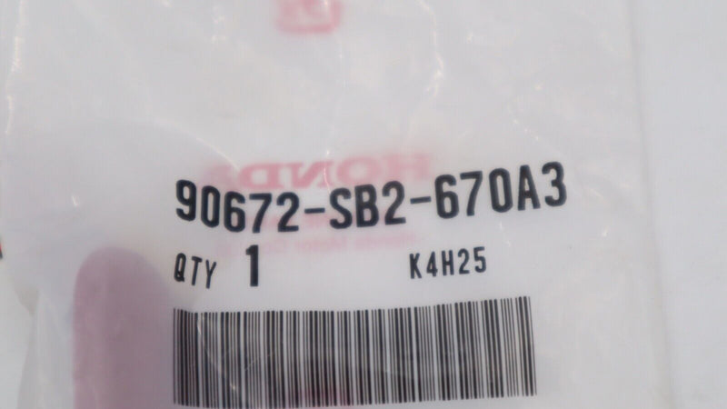 Tapa de parachoques OEM Honda, matrícula *R97* (ROJO ROMA) TAPA DE PARACHOQUES 90672-SB2-670A3 