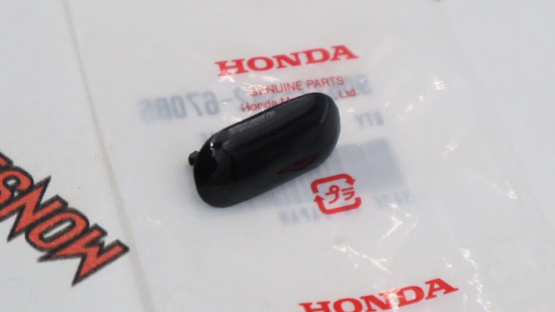 Tapa de la placa de matrícula de Honda, cubierta del parachoques, Starlight Flamenco Black Pearl - B