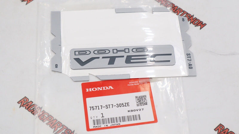 Nuevo emblema OEM 90-01 Acura Integra GSR Type R B18C1 B18C5 DC2 "DOHC VTEC"