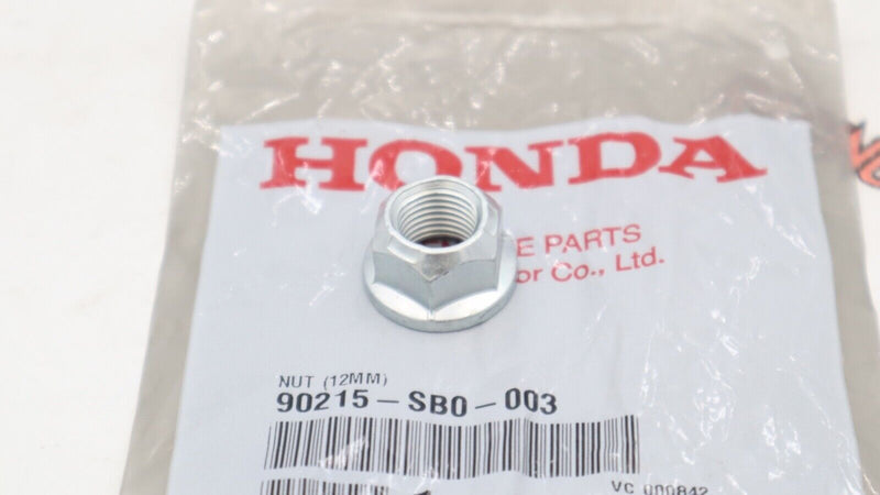 Tuerca autoblocante original de HONDA (12 mm) (remachable) (Sato Rashi)